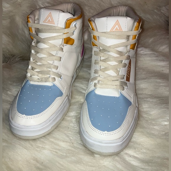 Urban Tennis Halogen by Mr Shu Ankle Boots Beige Sneakers - Picture 17 of 17